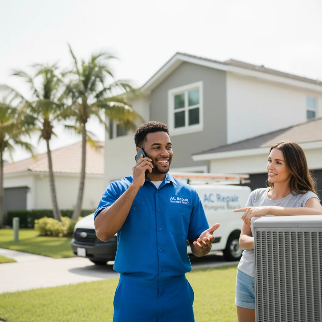 AC Repair Pompano Beach customer support in Conrad
